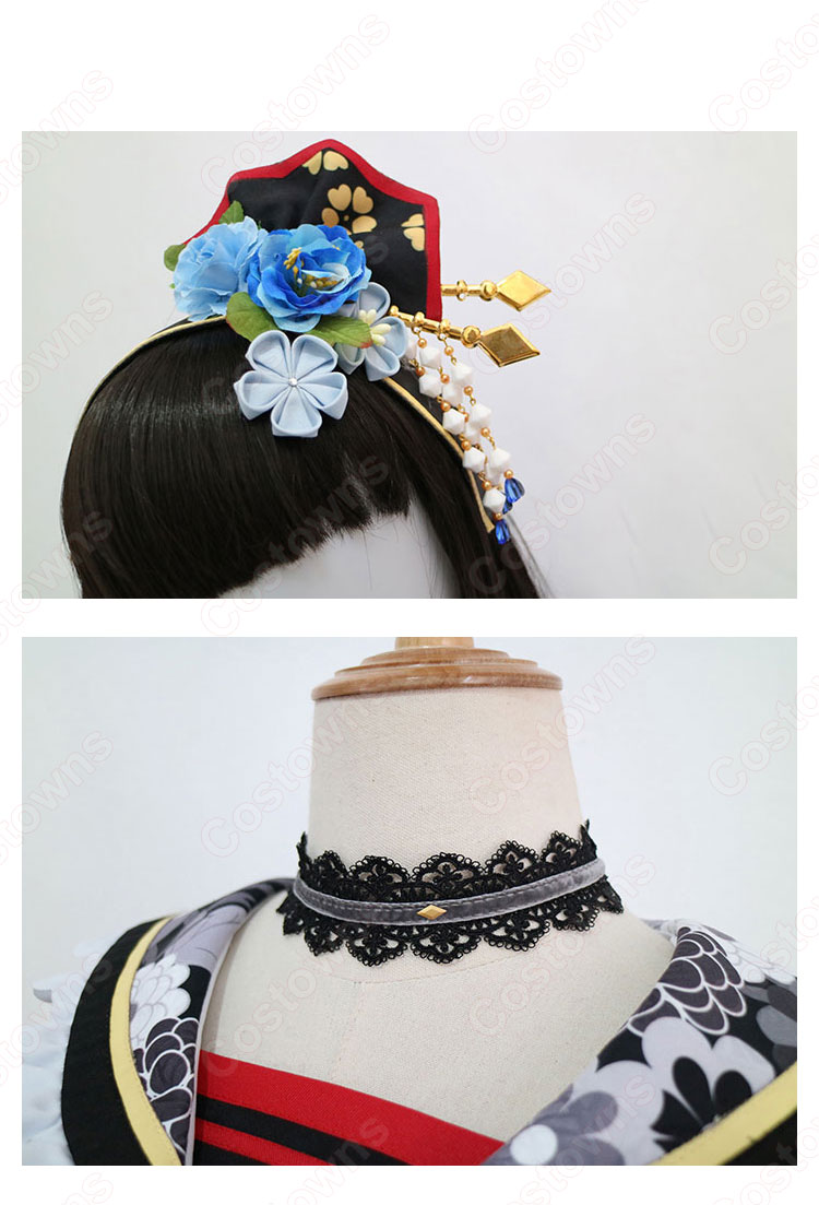 Love Live! 渡辺曜（ワタナベヨウ） お正月編2018 覚醒後 コスプレ衣装 『ラブライブ!サンシャイン!!』Aqours cosplay 仮装 変装-4