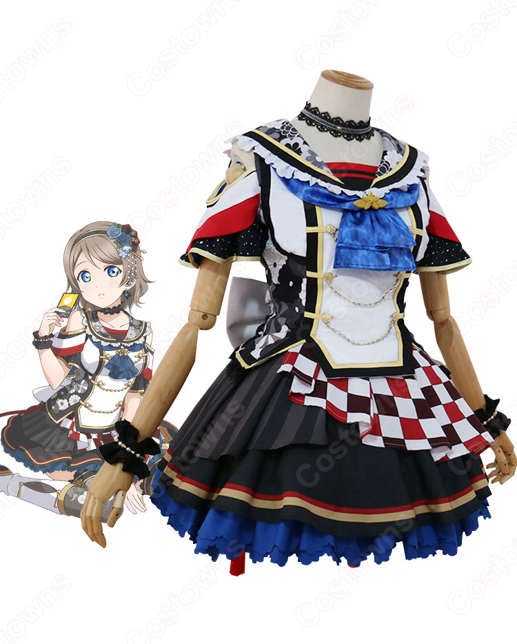 Love Live! 渡辺曜（ワタナベヨウ） お正月編2018 覚醒後 コスプレ衣装 『ラブライブ!サンシャイン!!』Aqours cosplay 仮装 変装-2