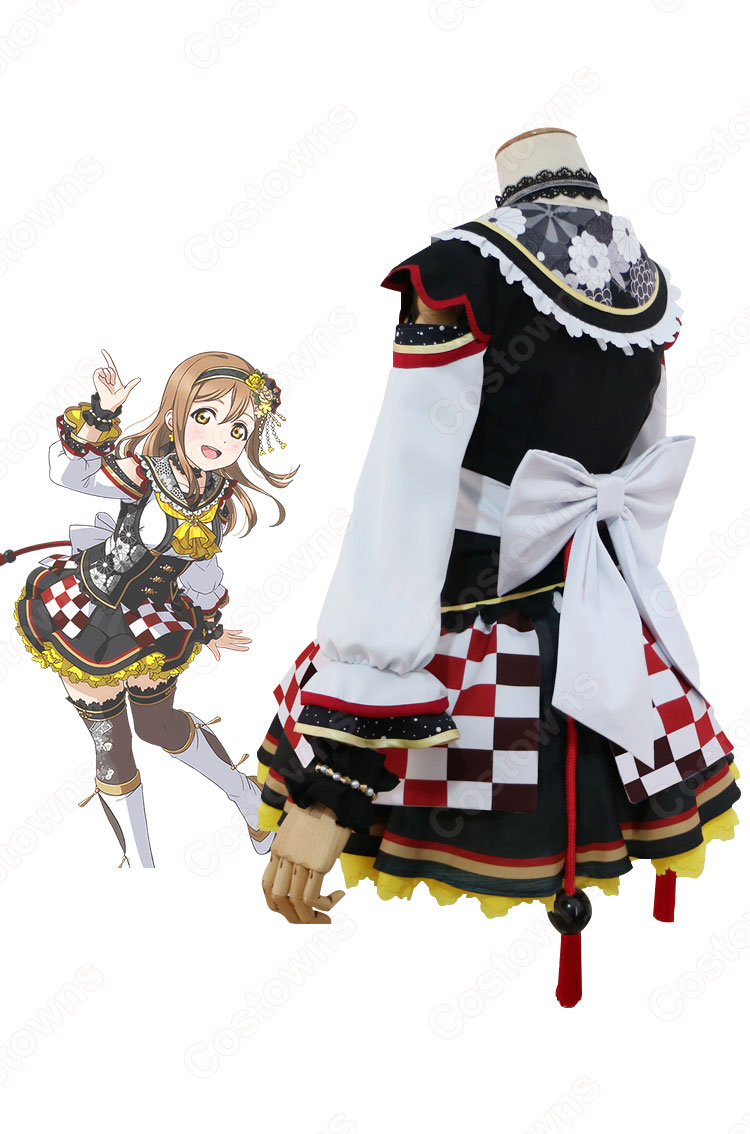 Amazon.co.jp: LoveLive!Sunshine!! ラブライブ！サンシャイン！！ 国木田花丸 SR お月見編 覚醒後 和服 着物 浴衣  コスプレ衣装 cosplay コスチューム コス 仮装 変装 : ホビー