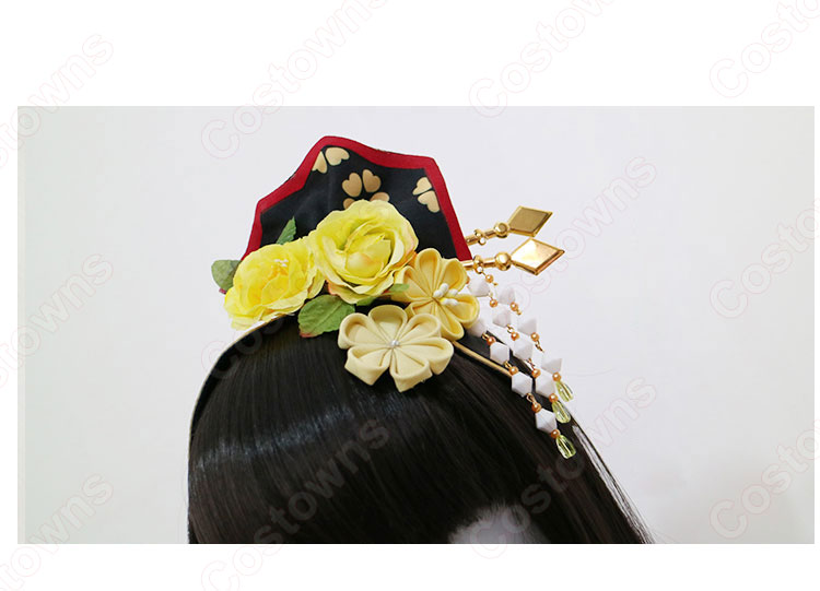 Love Live! 国木田花丸(クニキダハナマル) お正月編2018 覚醒後 コスプレ衣装 『ラブライブ!サンシャイン!!』Aqours マルちゃん ずら丸 cosplay 仮装 変装-4