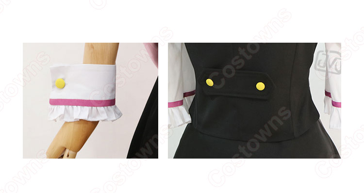 ラブライブ! 桜内梨子（サクラウチリコ） メイド服 コスプレ衣装 『ラブライブ！サンシャイン!!×THEキャラSHOP』 メイド衣装 cosplay  仮装 変装 - Costowns