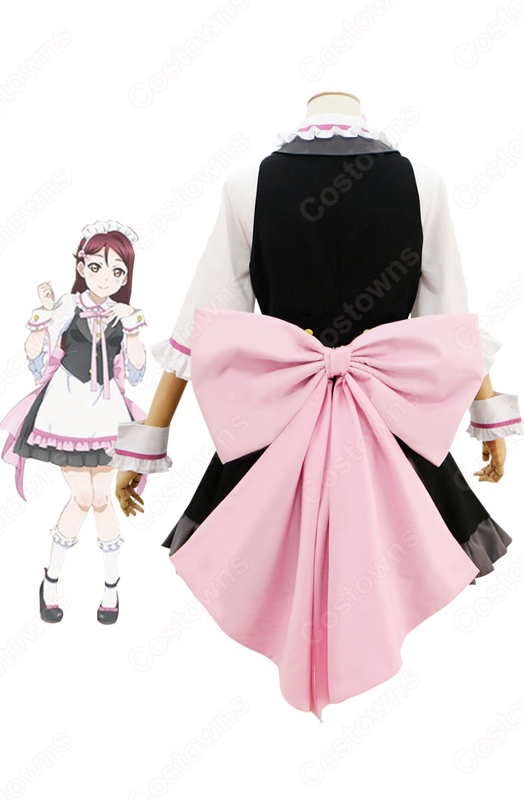 ラブライブ! 桜内梨子（サクラウチリコ） メイド服 コスプレ衣装