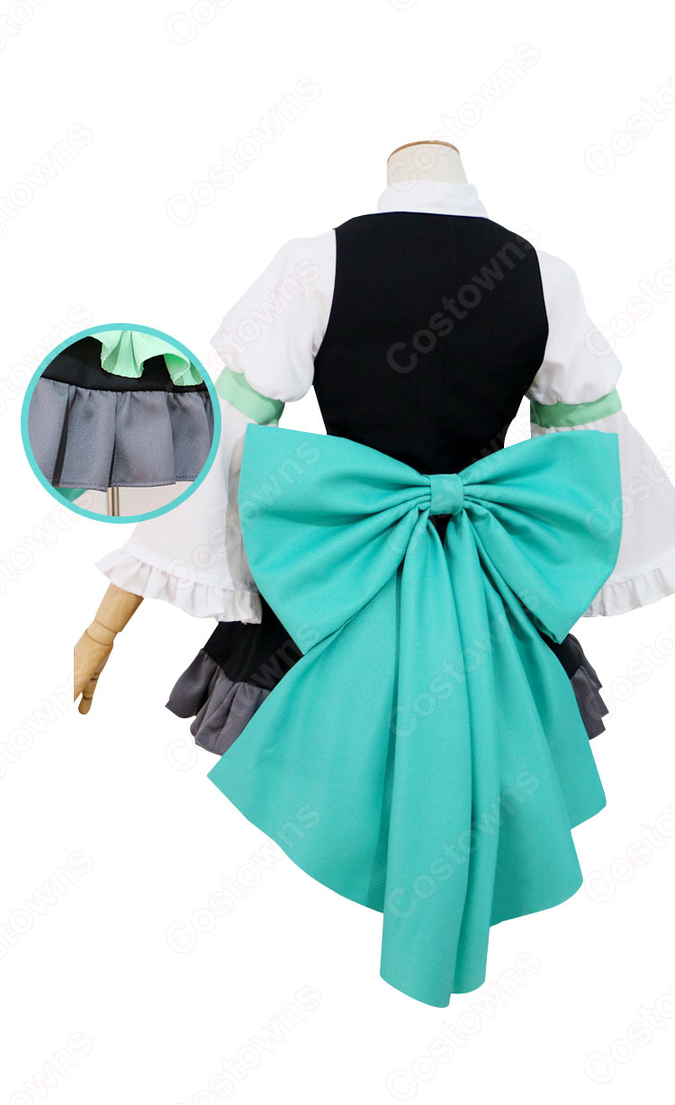 ラブライブ! 松浦果南(マツウラカナン) メイド服 コスプレ衣装 『ラブライブ!サンシャイン!!×THEキャラSHOP』 メイド衣装 cosplay 仮装 変装 オーダメイド可-5