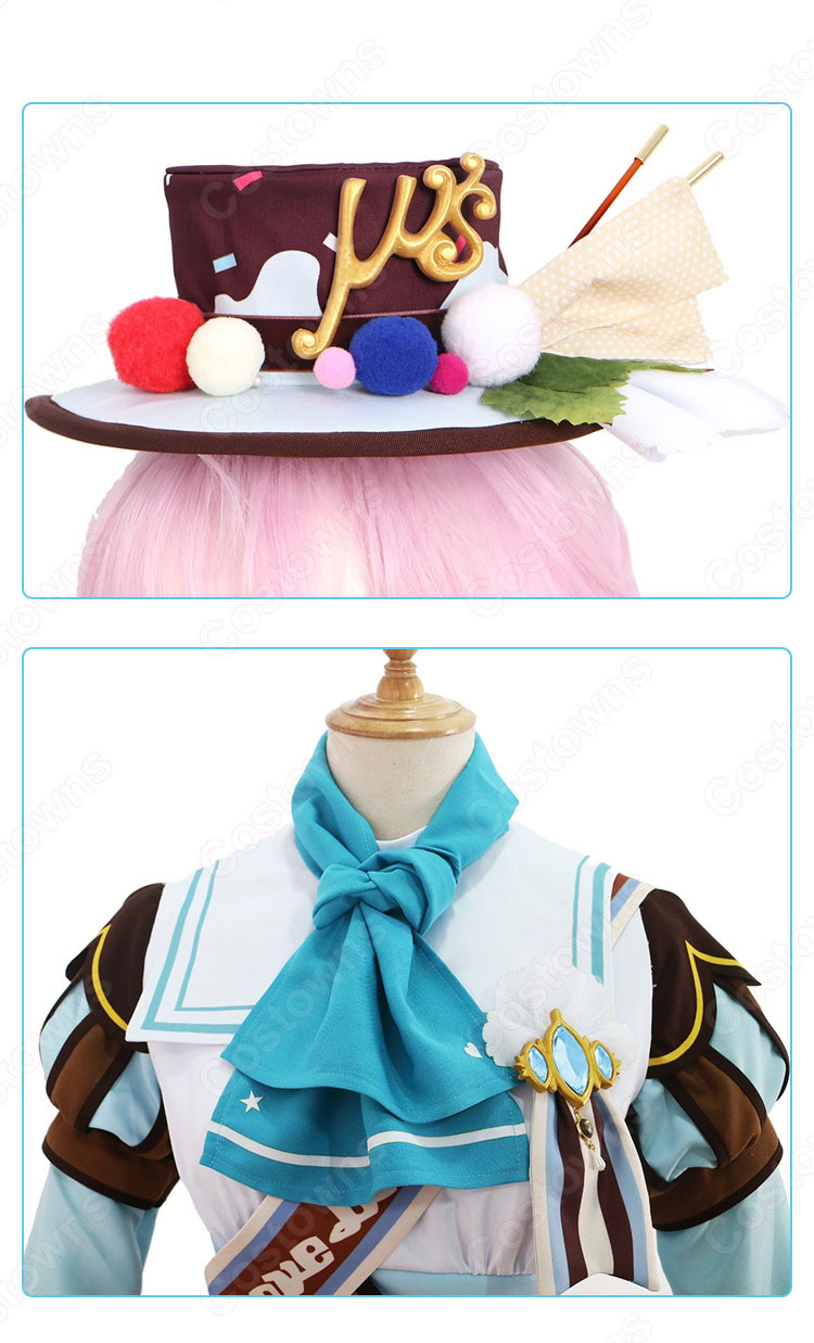 ラブライブ！ 絢瀬絵里（あやせえり） アイスフレーバー編覚醒後 コスプレ衣装 cosplay 仮装 変装 オーダメイド可-3