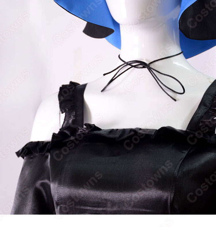 アリス・レンドロット 黒いメイド服 コスプレ衣装 『死神坊ちゃんと黒メイド』 メイド 黒ワンピース cosplay 仮装 変装-11