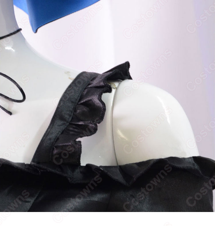 アリス・レンドロット 黒いメイド服 コスプレ衣装 『死神坊ちゃんと黒メイド』 メイド 黒ワンピース cosplay 仮装 変装-12