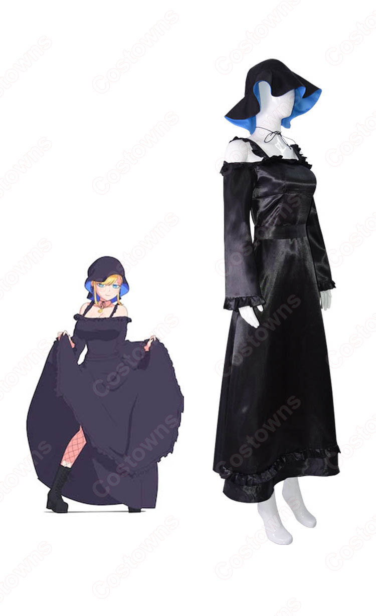 アリス・レンドロット 黒いメイド服 コスプレ衣装 『死神坊ちゃんと黒メイド』 メイド 黒ワンピース cosplay 仮装 変装 - Costowns