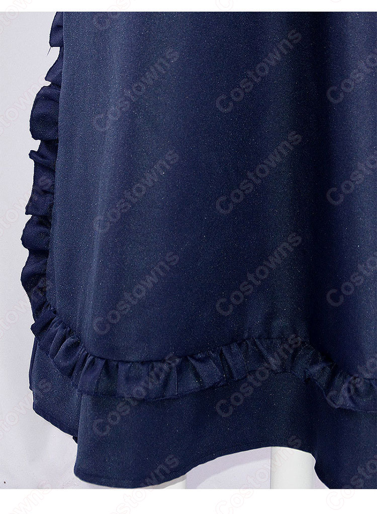 アリス・レンドロット 黒いメイド服 コスプレ衣装 『死神坊ちゃんと黒メイド』 メイド 黒ワンピース cosplay 仮装 変装-6