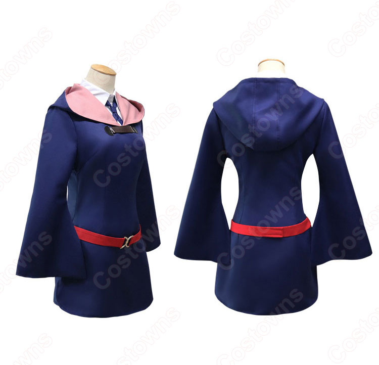 リトルウィッチアカデミア コスプレ衣装 アッコ / アツコ・カガリ ロッテ・ヤンソン スーシィ・マンババラン アマンダ・オニール アーシュラ先生 魔女 コスプレ cosplay 仮装 変装-2