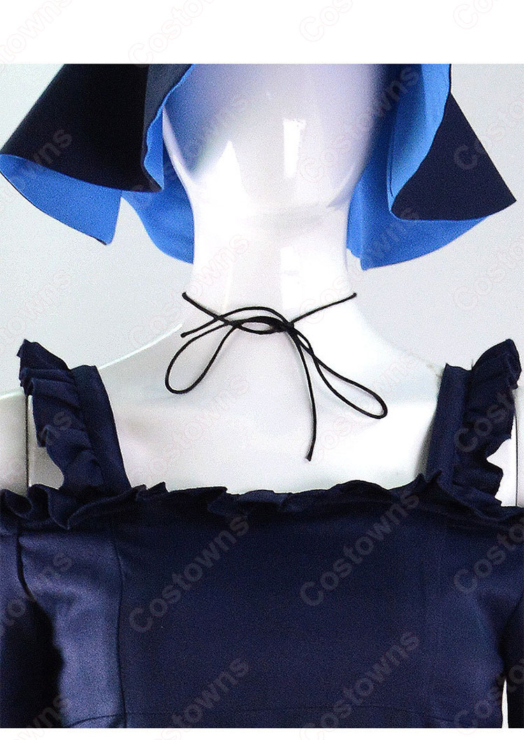 アリス・レンドロット 黒いメイド服 コスプレ衣装 『死神坊ちゃんと黒メイド』 メイド 黒ワンピース cosplay 仮装 変装-4