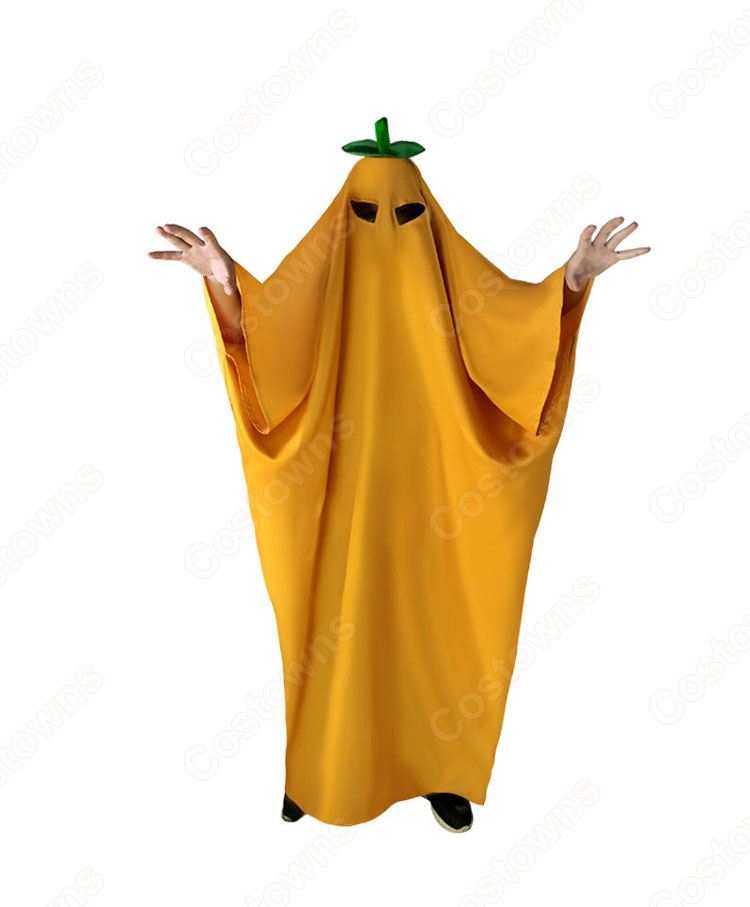 ハロウィン コスプレ衣装 カボチャ マント 子供 大人用ハロウィン衣装 パンプキン おばけ 仮装-4