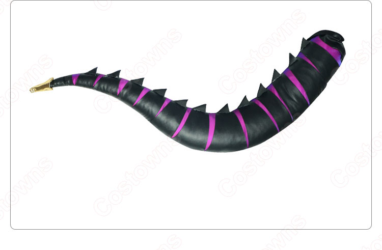 初音ミク 小悪魔 コスプレ衣装 ヴィラン風 黒ワンピース-9