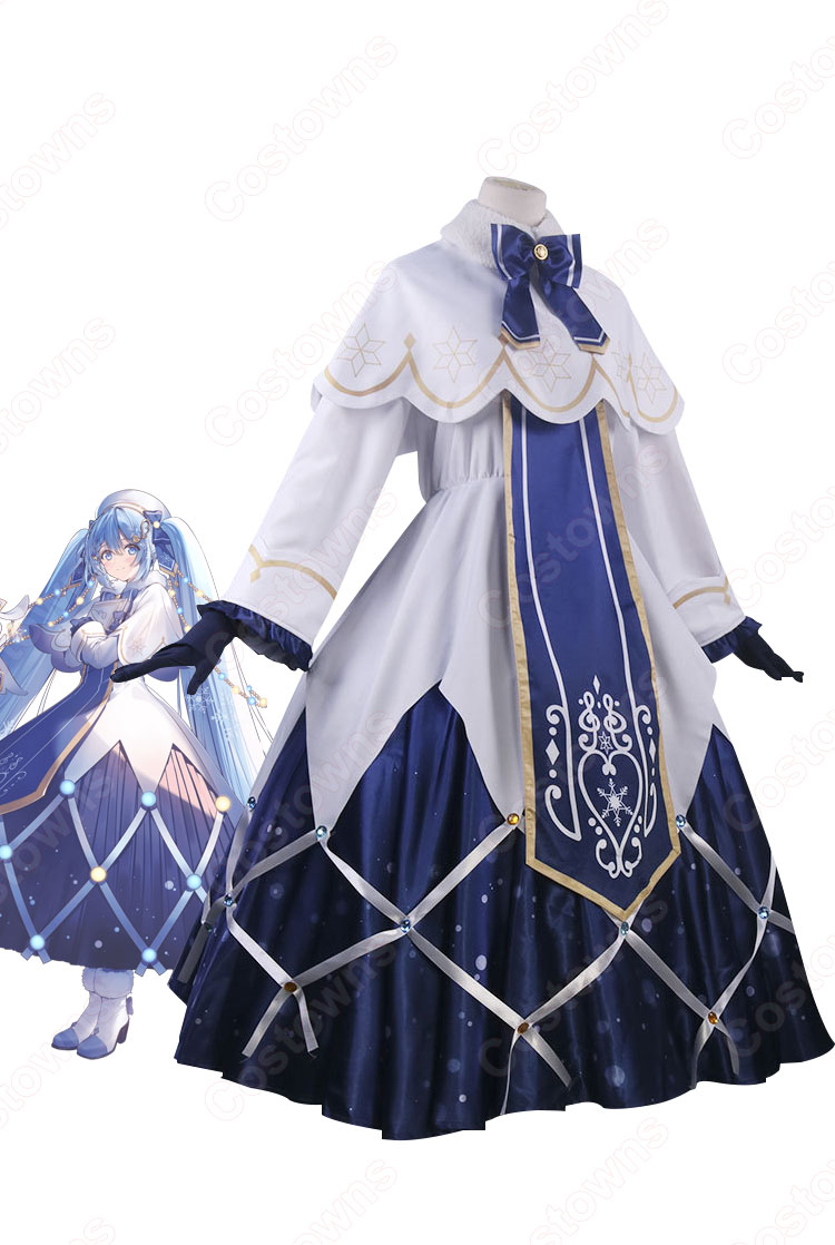 雪ミク 初音ミク 21衣装 ラビット ユキネ コスプレ衣装 Snow Miku 21 Cosplay Costowns
