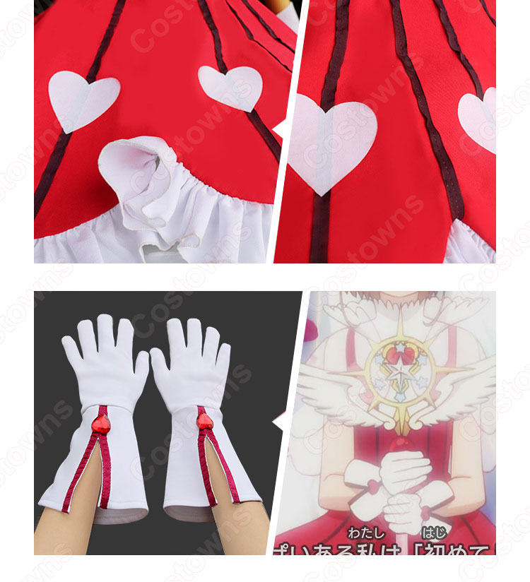 木之本桜 クリアカード編 コスプレ衣装 『カードキャプターさくら』 きのもとさくら 戦闘服 ccさくら cosplay 仮装 変装-8