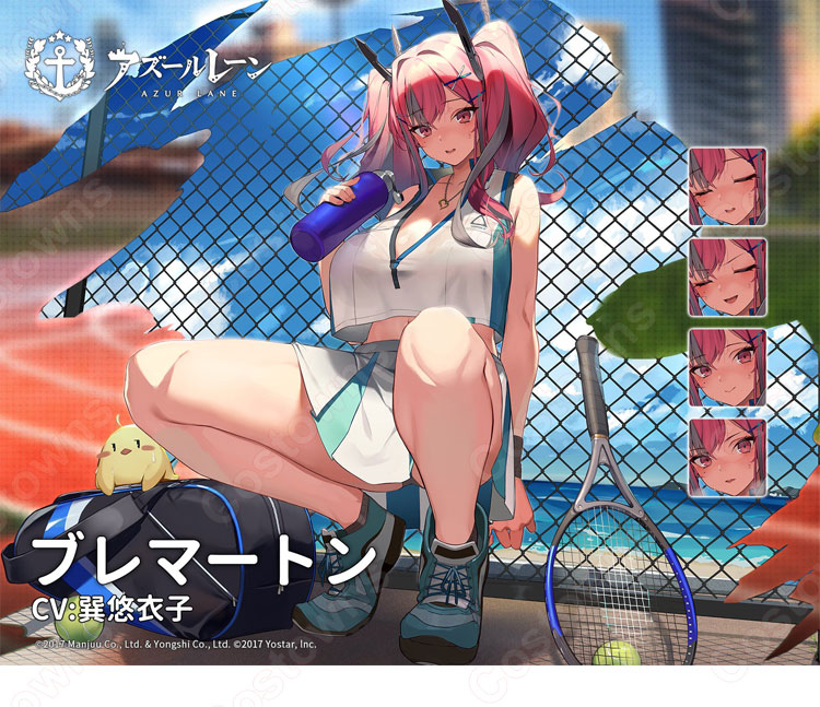 ブレマートン (重巡洋艦) コスプレ衣装 『アズールレーン』 熱々トレーニング cosplay 仮装 変装-1