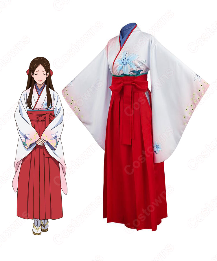 西洞院百合子（にしのとういん ゆりこ） 和服 コスプレ衣装 『賭ケグルイ』 cosplay 仮装 変装-3