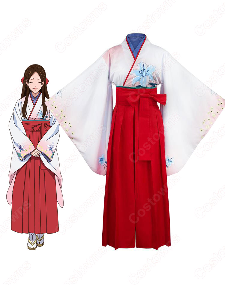 西洞院百合子（にしのとういん ゆりこ） 和服 コスプレ衣装 『賭ケグルイ』 cosplay 仮装 変装-2
