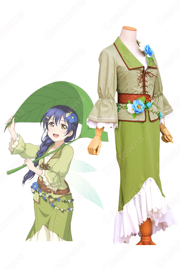 Love Live! 園田海未(そのだ うみ) 妖精の国編 覚醒前 コスプレ衣装 『ラブライブ!』 cosplay 仮装 変装 オーダメイド可-2