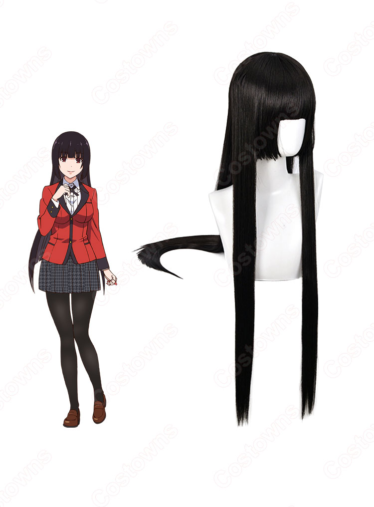 蛇喰夢子（じゃばみゆめこ） 耐熱 コスプレ ウィッグ 『賭ケグルイ』 cosplay wig 道具 通販-3