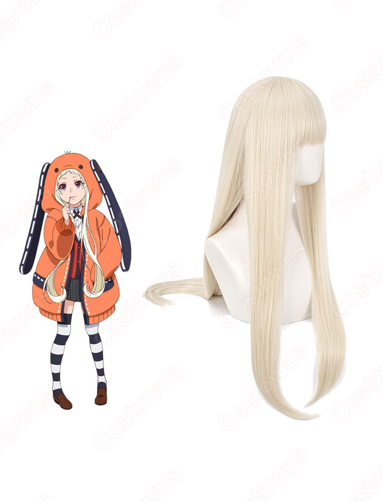 黄泉月るな(よもつきるな) 耐熱 コスプレ ウィッグ 『賭ケグルイ』 cosplay wig 道具 通販-3