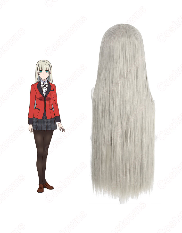 桃喰 リリカ(ももばみ リリカ) 耐熱 コスプレ ウィッグ 『賭ケグルイ』 cosplay wig 道具 通販-4