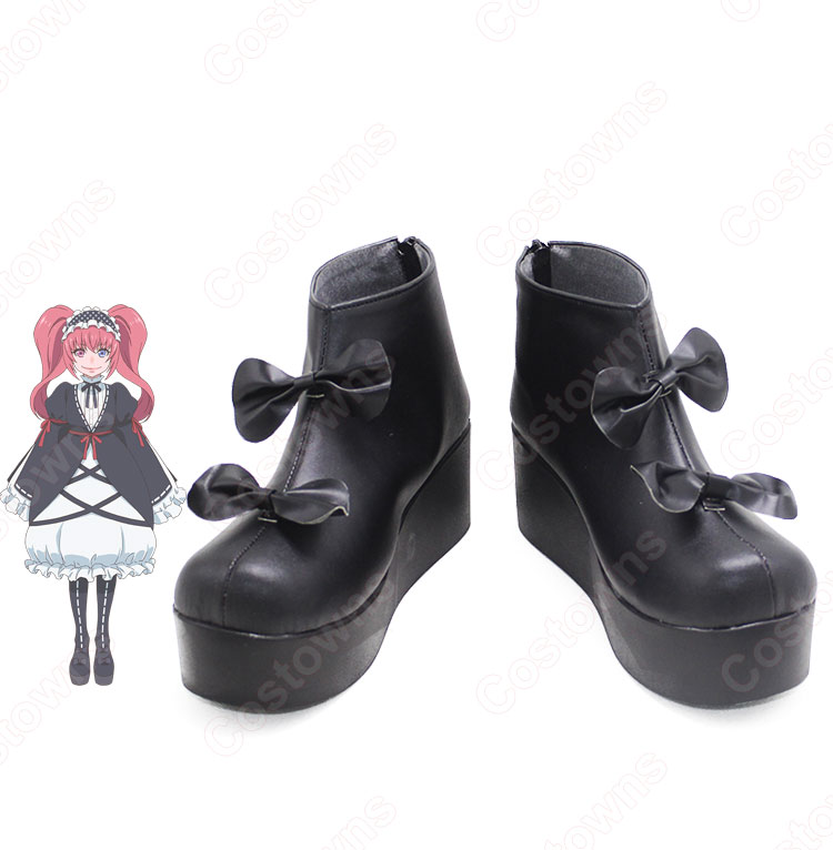 蟲喰恵利美(むしばみ えりみ) コスプレ靴 /シューズ 『賭ケグルイ』 アニメオリジナル 靴 道具-1