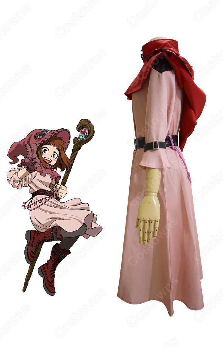 ヒロアカ 麗日お茶子 (うららかおちゃこ) コスプレ衣装 『僕のヒーローアカデミア』 ハロウィン cosplay 仮装 変装-3