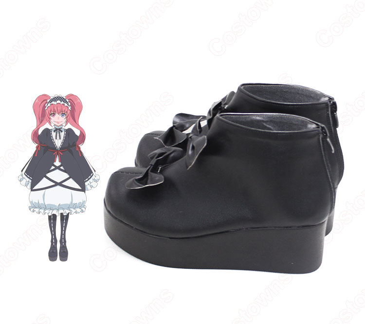 蟲喰恵利美(むしばみ えりみ) コスプレ靴 /シューズ 『賭ケグルイ』 アニメオリジナル 靴 道具-3
