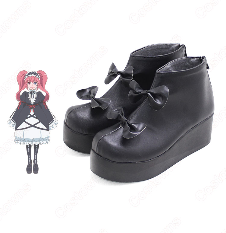 蟲喰恵利美(むしばみ えりみ) コスプレ靴 /シューズ 『賭ケグルイ』 アニメオリジナル 靴 道具-2