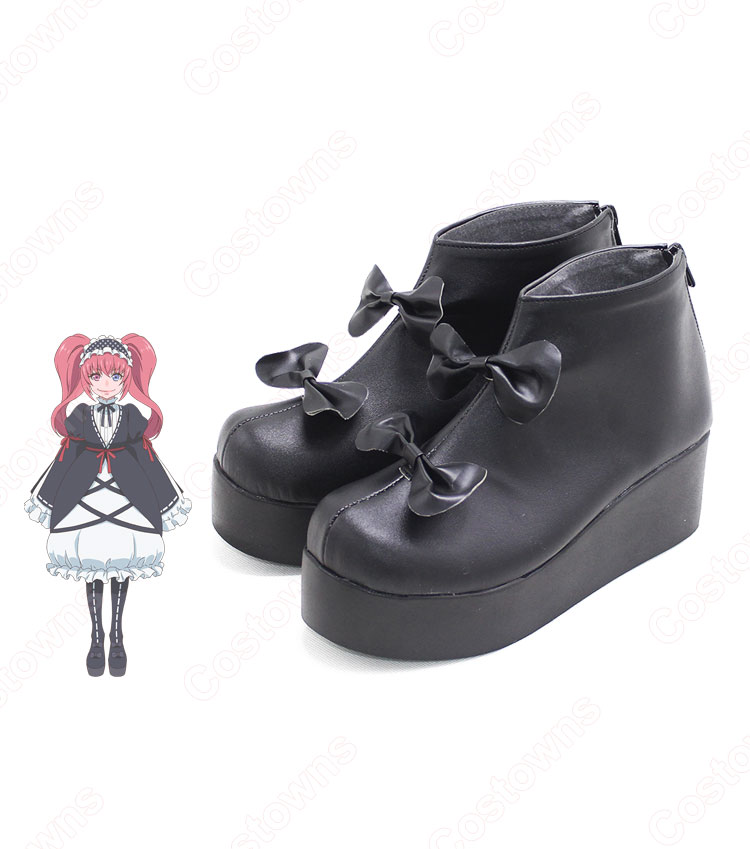 蟲喰恵利美(むしばみ えりみ) コスプレ靴 /シューズ 『賭ケグルイ』 アニメオリジナル 靴 道具-4