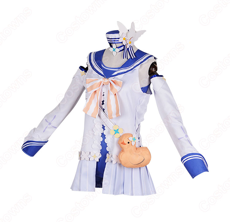 バーバラ・ペッチ 水着 コスプレ衣装 『原神(げんしん)』 サマータイムスパークル 夏服 cosplay 仮装 変装-3