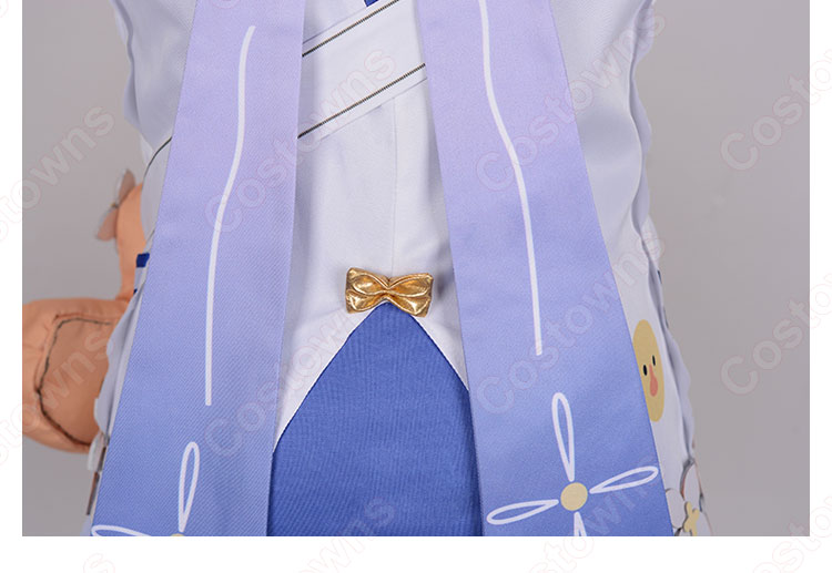 バーバラ・ペッチ 水着 コスプレ衣装 『原神(げんしん)』 サマータイムスパークル 夏服 cosplay 仮装 変装-8