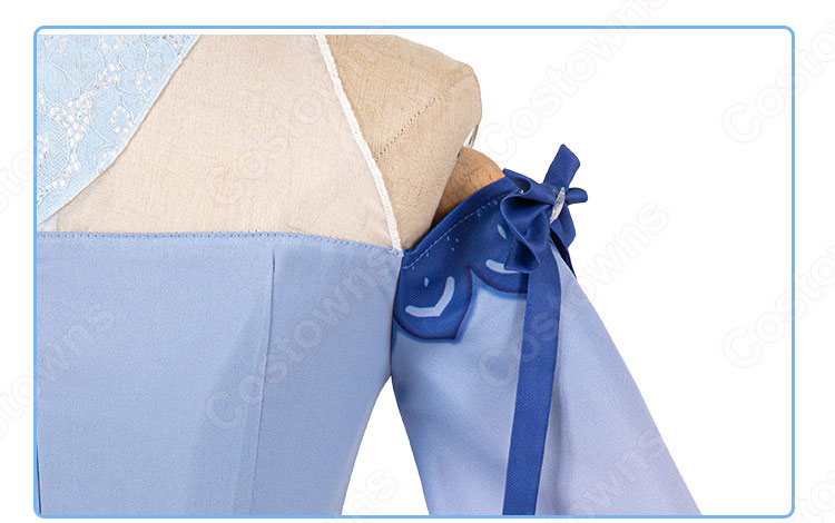 ジン・グンヒルド 海風の夢 コスプレ衣装 『原神(げんしん)』 新コスチューム 夏服 cosplay 仮装 変装-8