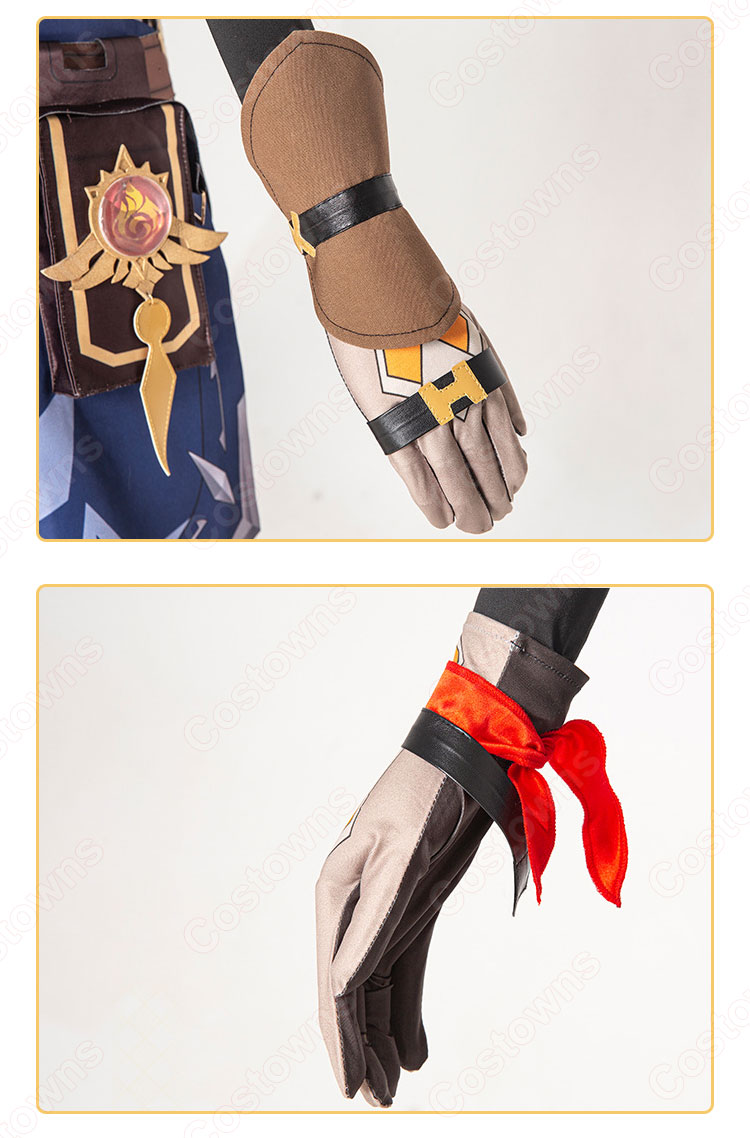 ベネット コスプレ衣装 『原神(げんしん)』 cosplay 仮装 変装-9