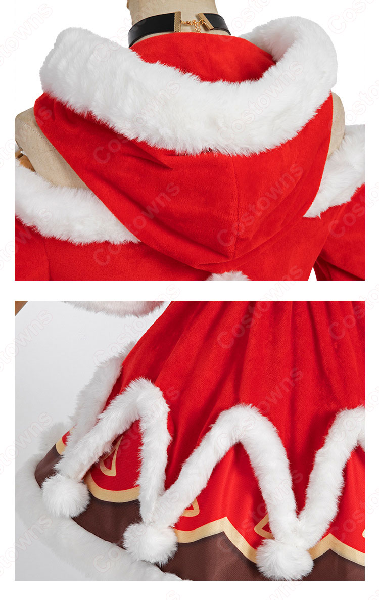 バーバラ クリスマス コスプレ衣装 『原神(げんしん)』cosplay