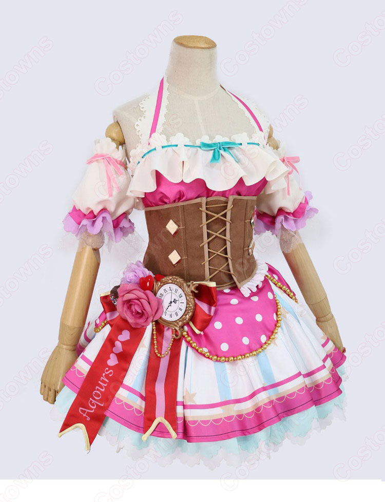 LoveLive! 黒澤ルビィ（クロサワルビィ） バレンタイン編 覚醒後 コスプレ衣装 『ラブライブ！サンシャイン！！』 cosplay 仮装 変装  - Costowns