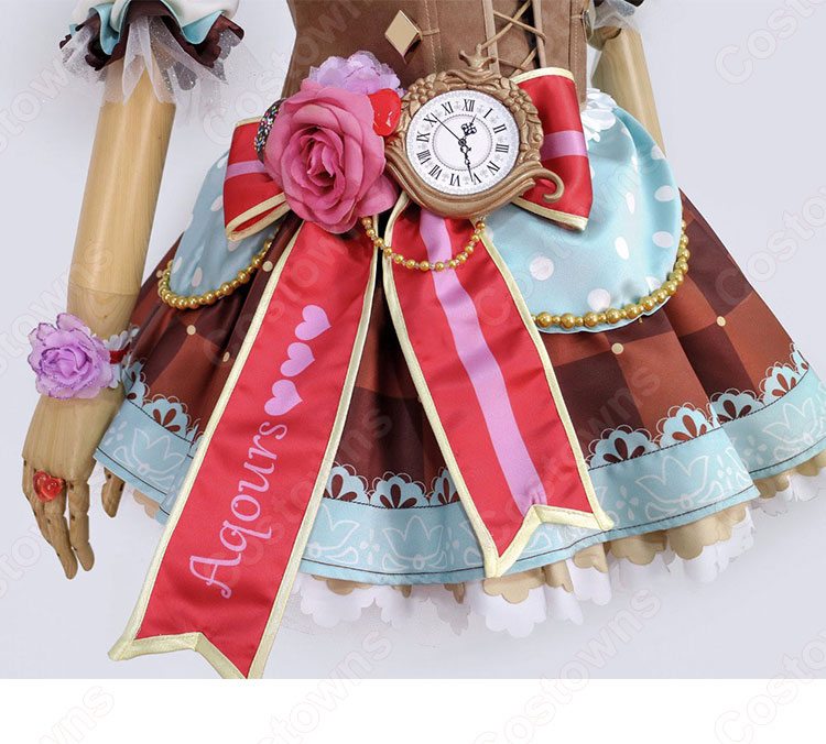 LoveLive! 渡辺曜（ワタナベヨウ） バレンタイン編 覚醒後 コスプレ衣装 『ラブライブ！サンシャイン！！』 夢のバレンタイン cosplay  仮装 変装 - Costowns