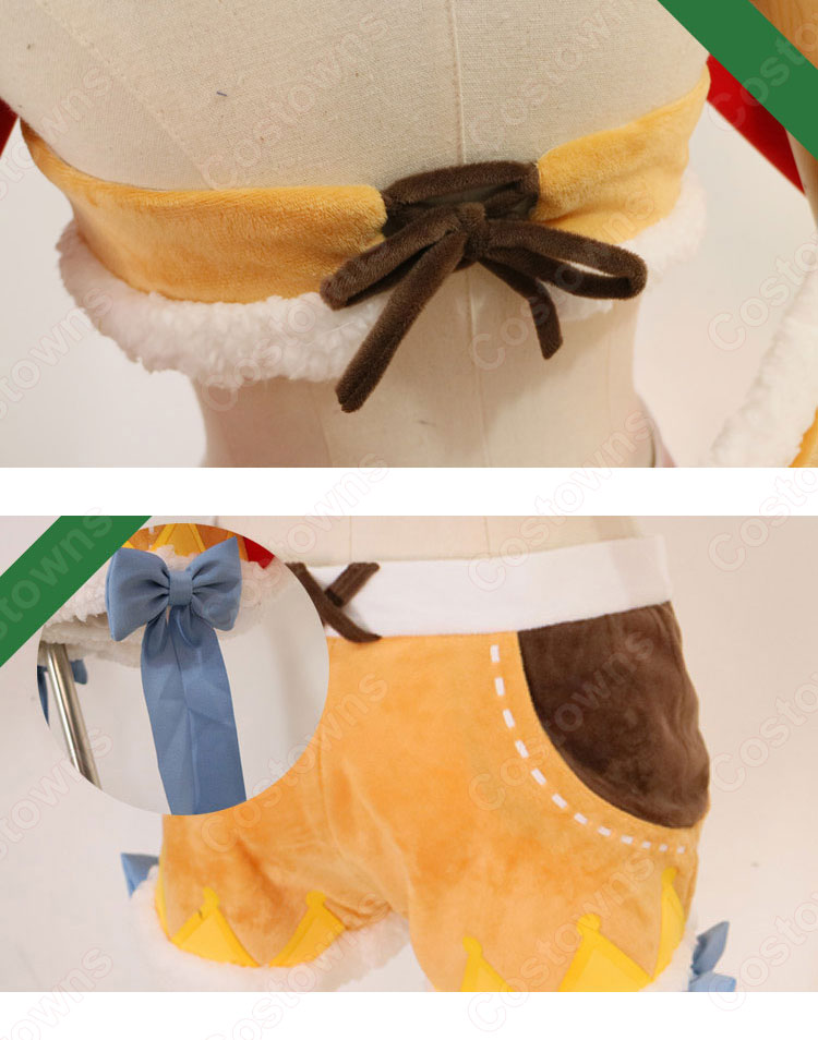 白猫プロジェクト×リゼロ ラム クリスマス衣装 コスプレ衣装『Re:ゼロから交わる白猫生活2』 cosplay 仮装 変装-7