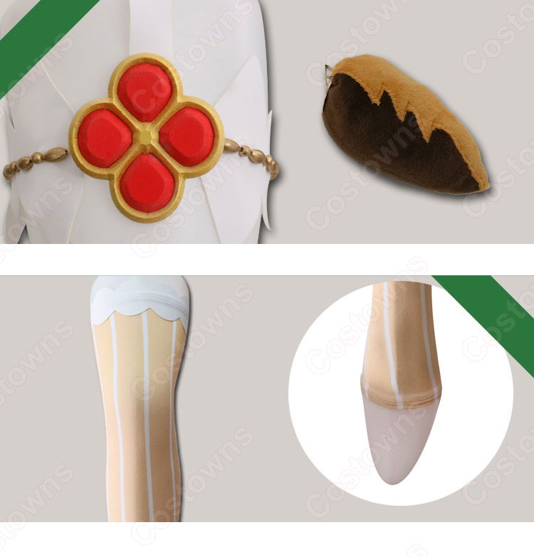 白猫プロジェクト×リゼロ ラム クリスマス衣装 コスプレ衣装『Re:ゼロから交わる白猫生活2』 cosplay 仮装 変装-9