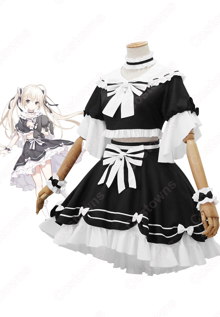 春日野穹 (カスガノソラ) エデン物語 コスプレ衣装 『ヨスガノソラ』 かわいいロリータ制服 Lolita服 cosplay 仮装 変装-4