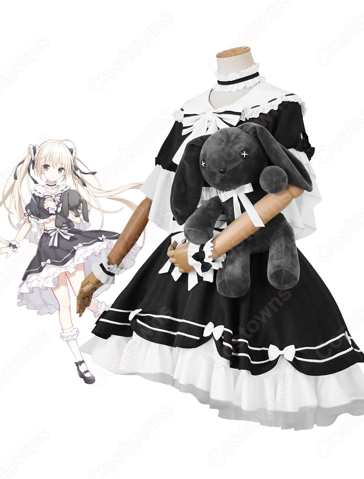 春日野穹 (カスガノソラ) エデン物語 コスプレ衣装 『ヨスガノソラ』 かわいいロリータ制服 Lolita服 cosplay 仮装 変装-3
