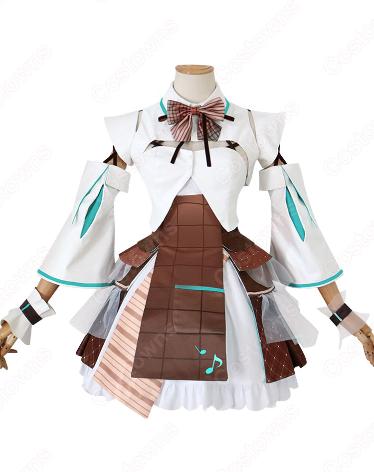 初音ミク コスプレ衣装 高能手办团 コラボ 休日 cosplay-2