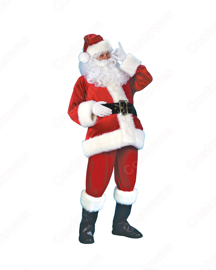 クリスマス サンタ衣装 サンタクロース コスプレ衣装 大人用-1