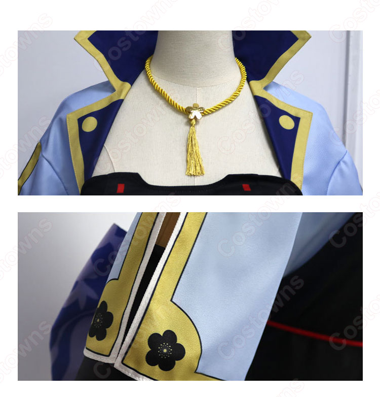 神里綾華(かみさと・あやか) コスプレ衣装 『原神(げんしん)』 稲妻 白鷺の姫君 cosplay 仮装 変装-4