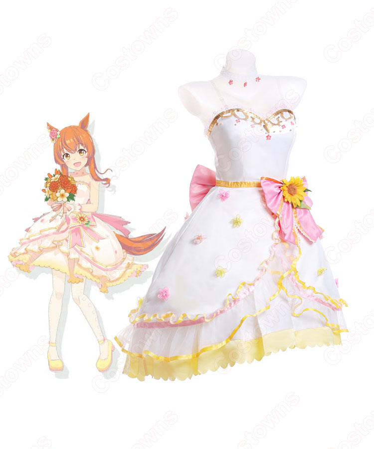 ウマ娘】マヤノトップガン 花嫁 新衣装 コスプレ衣装 高品質