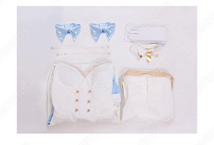 フッド サンシャイン・グレース コスプレ衣装 『アズールレーン』四周年 巡洋戦艦 cosplay 仮装 変装-8