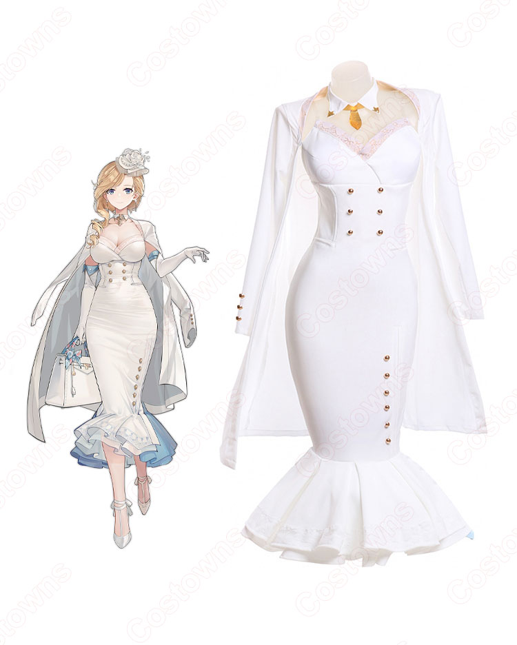 フッド サンシャイン・グレース コスプレ衣装 『アズールレーン』四周年 巡洋戦艦 cosplay 仮装 変装-2