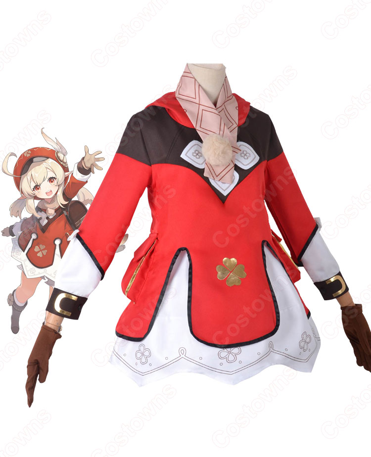 クレー コスプレ衣装 『原神(げんしん)』 モンド 西風騎士団 cosplay 仮装 変装-2