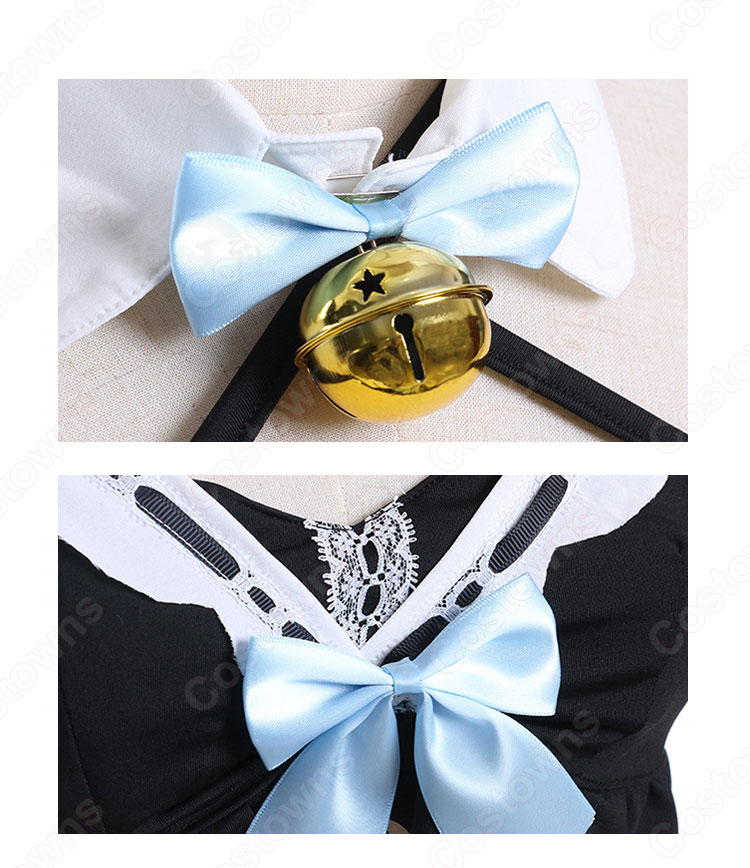 ショコラ バニラ メイド水着 コスプレ衣装 『ネコぱら』 cosplay 仮装 変装-4