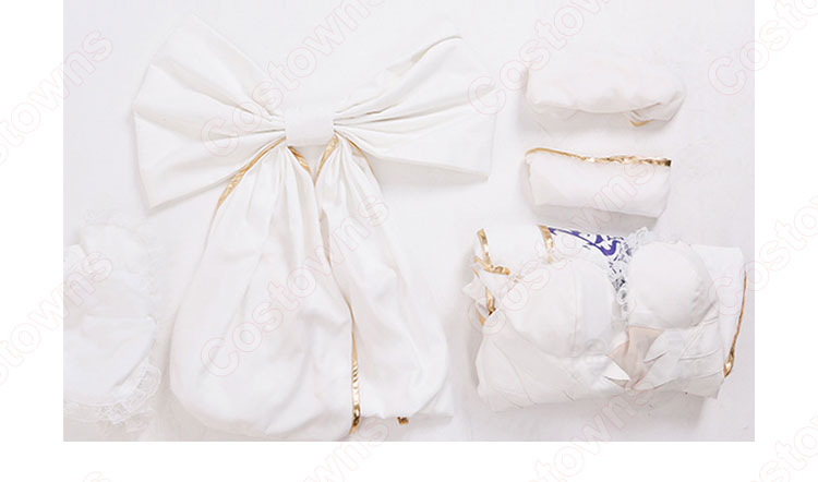 FGO ジャンヌ・ダルク 新霊衣 コスプレ衣装 『Fate/Grand Order 』 『FGOワルツ』 ドレス cosplay 仮装 変装-6